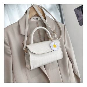 Crocodile pattern small bag new simple single shoulder bag